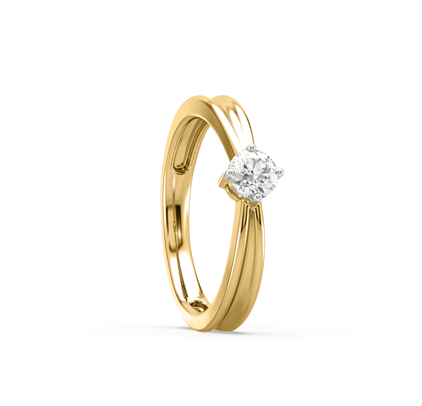 Diamond Ring for her in Yellow Gold DRG22543