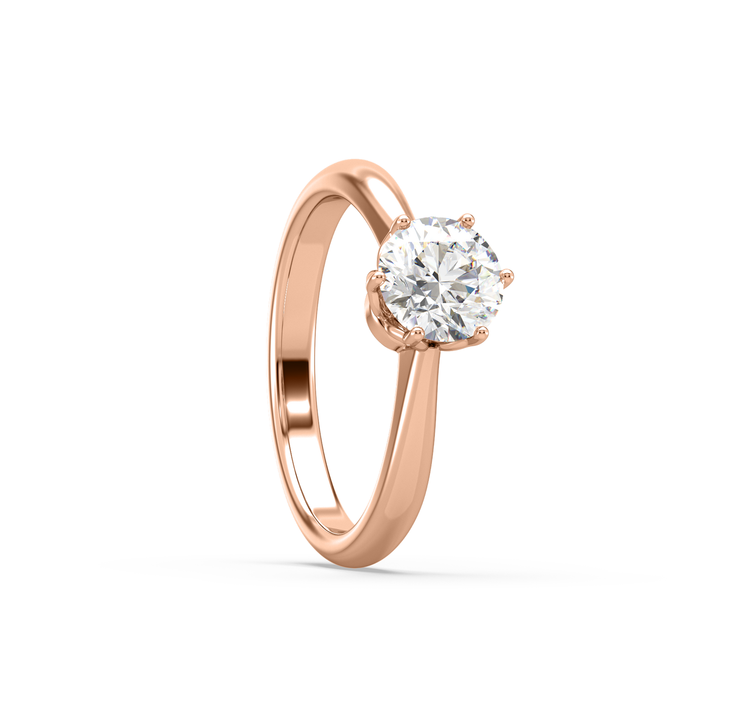 Diamond Ring for her in Rose Gold DRG22546