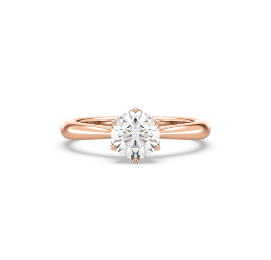 Diamond Ring for her in Rose Gold DRG22546