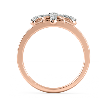 Diamond Ring for her in Rose Gold DRG22551