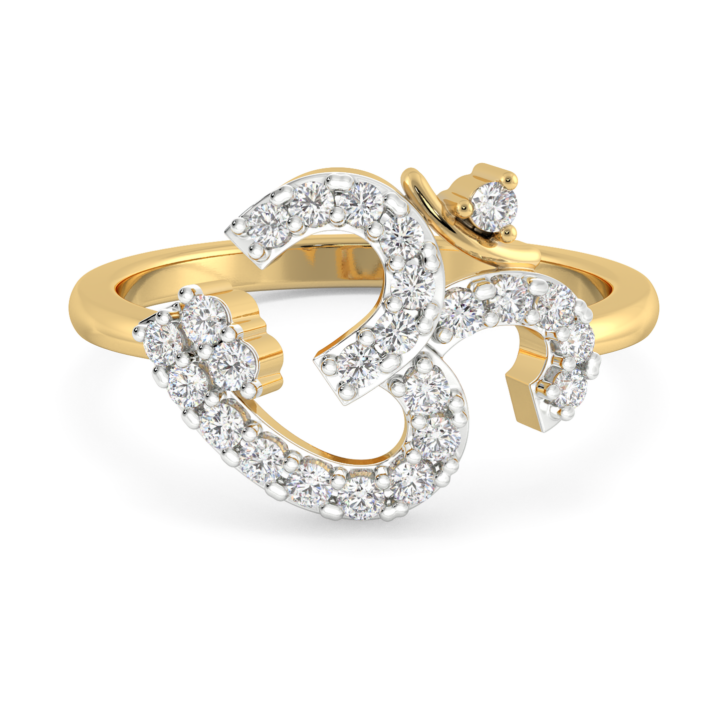 Diamond Ring for her in Yellow Gold DRG22557