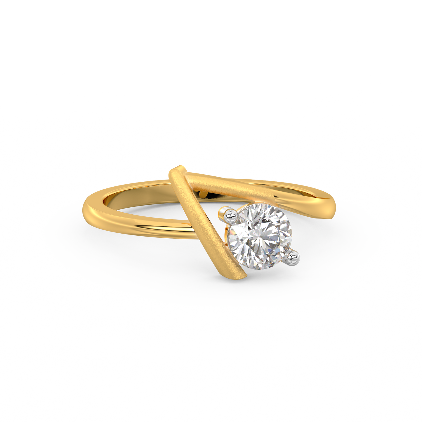 Diamond Ring for her in Yellow Gold DRG22560