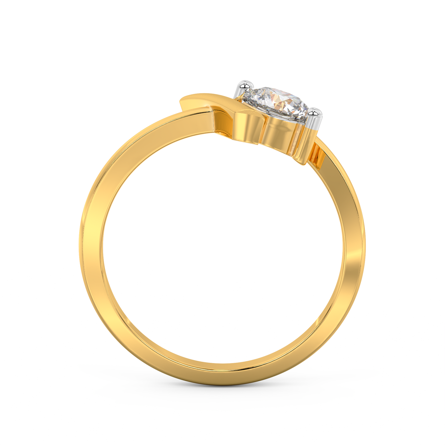 Diamond Ring for her in Yellow Gold DRG22560