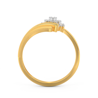 Diamond Ring for her in Yellow Gold DRG22561