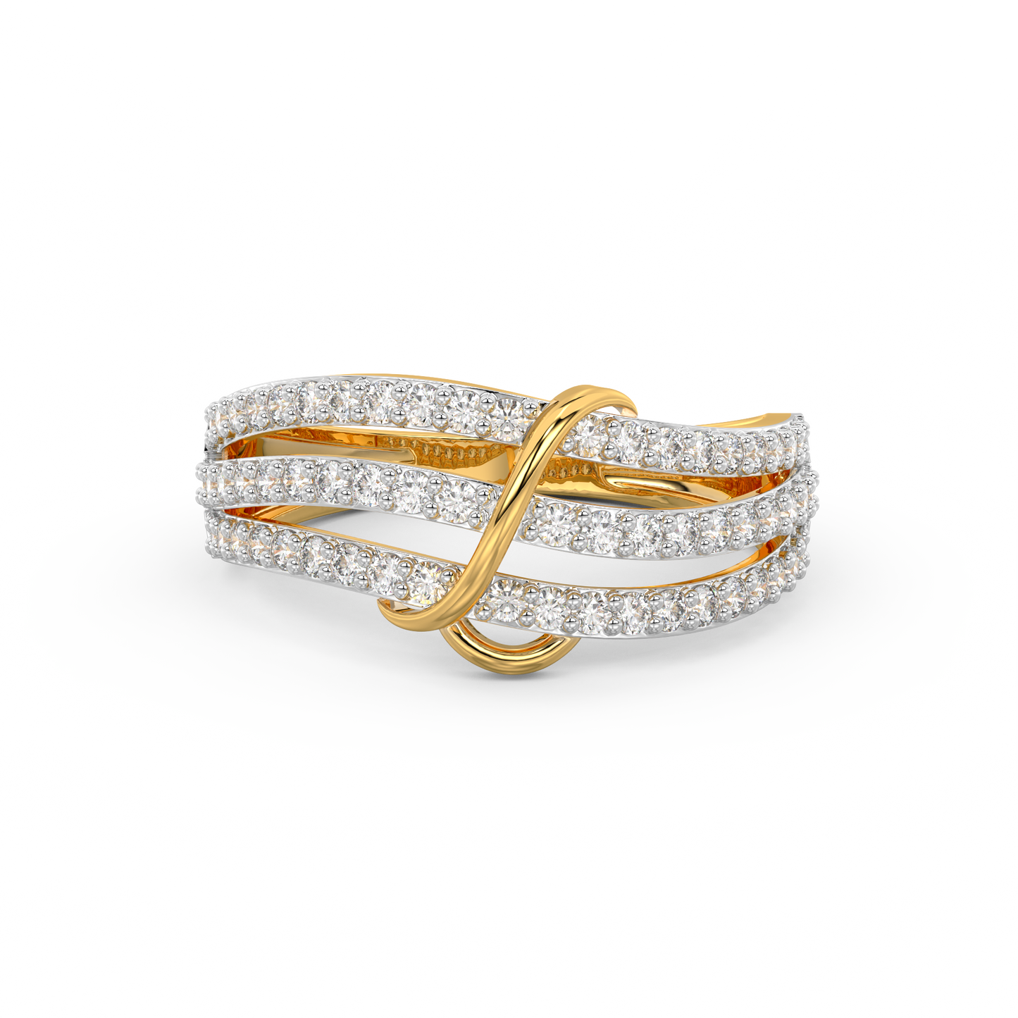 Diamond Ring for her in Yellow Gold DRG22562