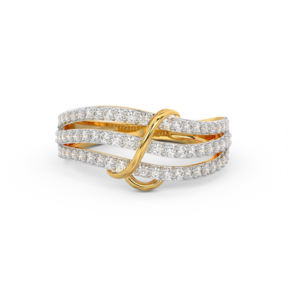 Diamond Ring for her in Yellow Gold DRG22562