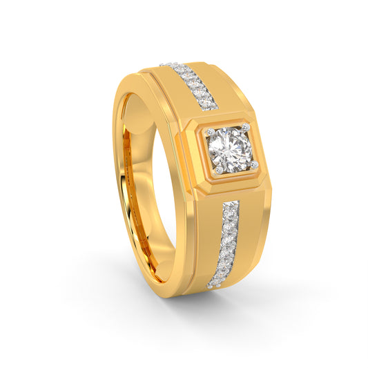 Diamond Ring for her in Yellow Gold DRG22580