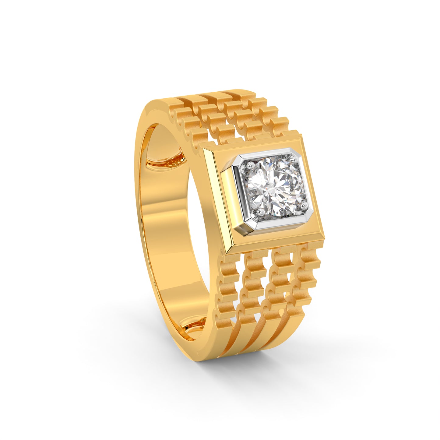 Diamond Ring for her in Yellow Gold DRG22586