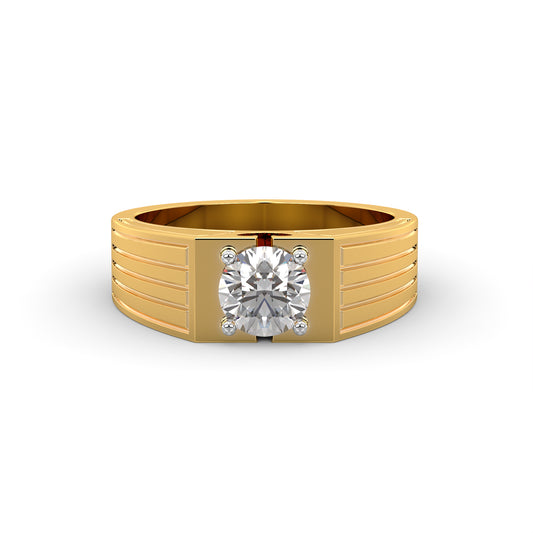 Diamond Ring for her in Yellow Gold DRG22587