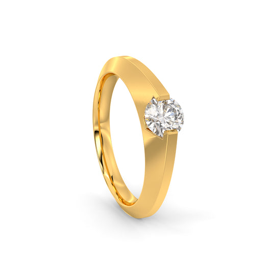 Diamond Ring for her in Yellow Gold DRG22592