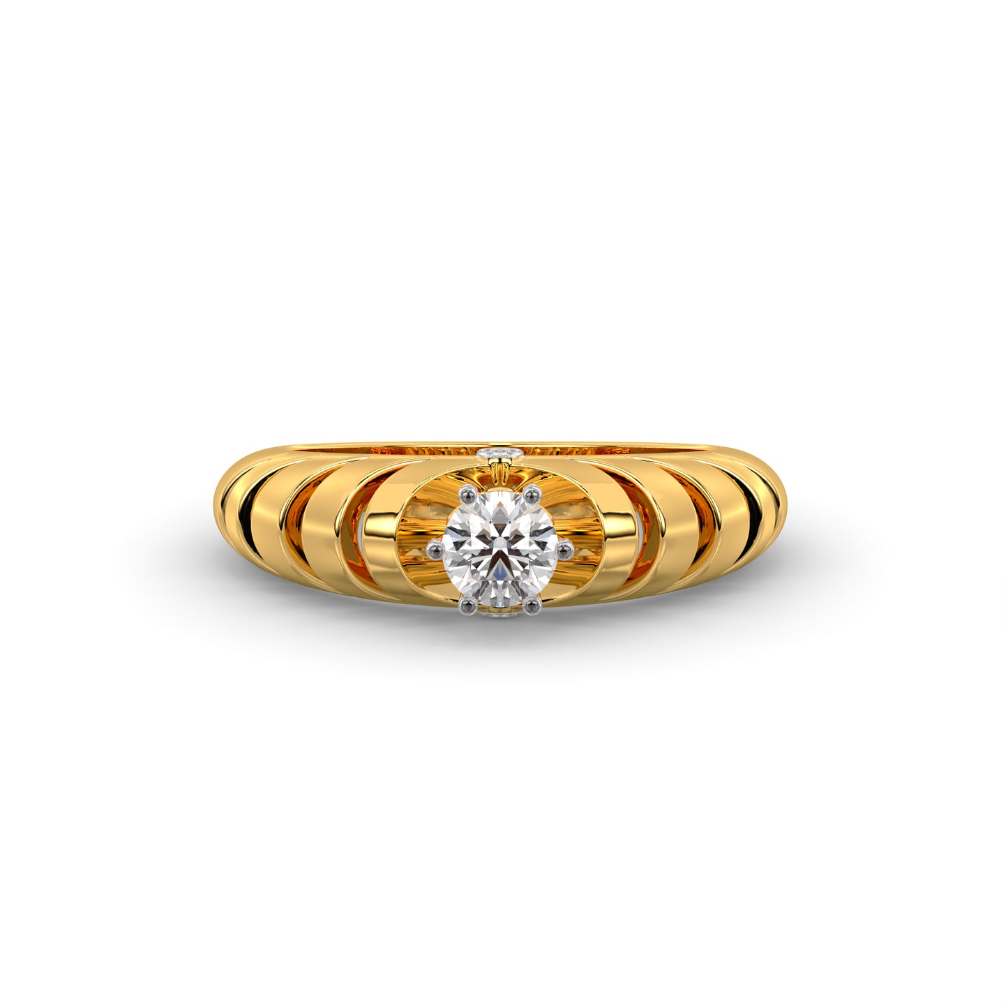 Diamond Ring for her in Yellow Gold DRG22599