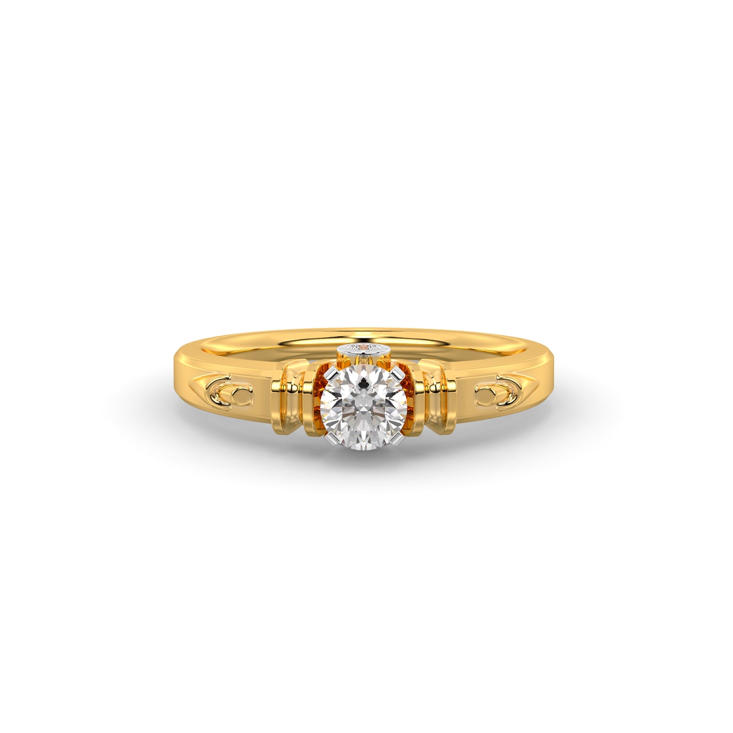 Diamond Ring for her in Yellow Gold DRG22600