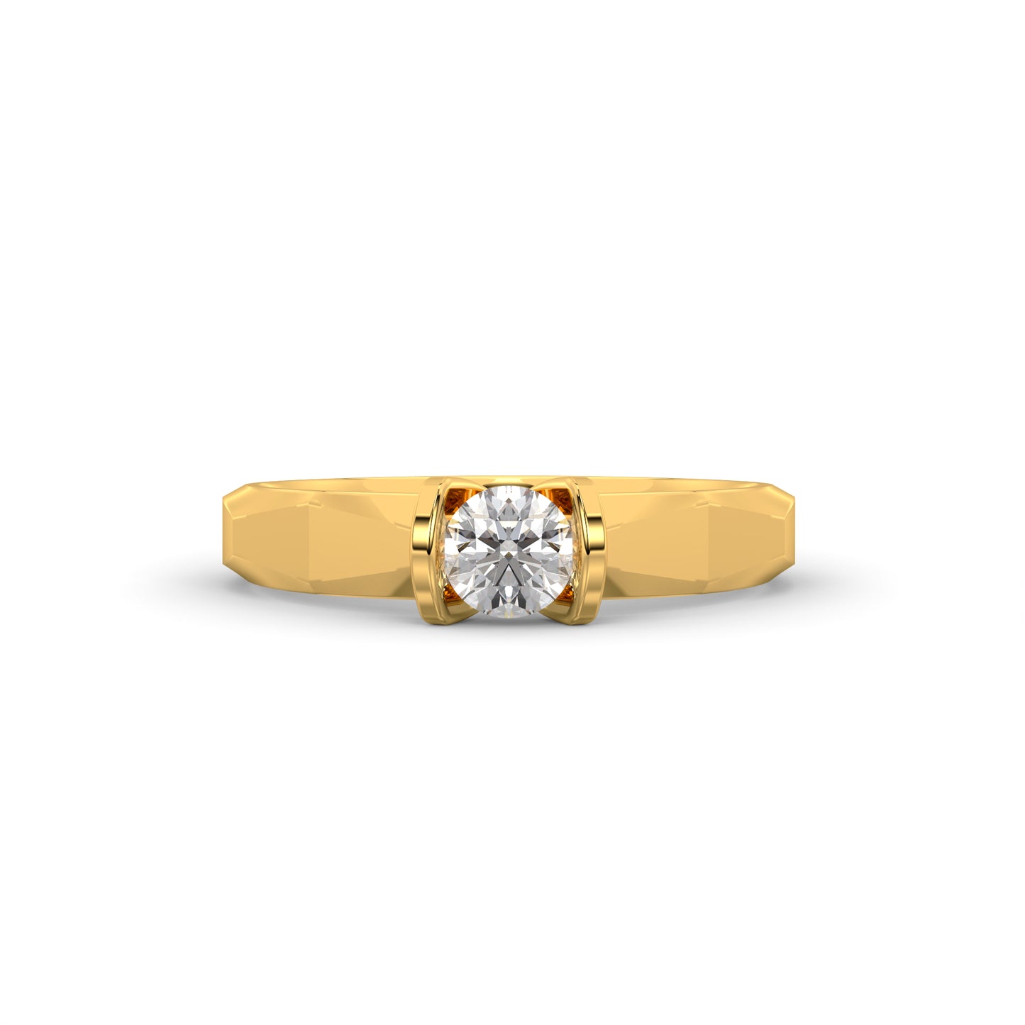 Diamond Ring for her in Yellow Gold DRG22603