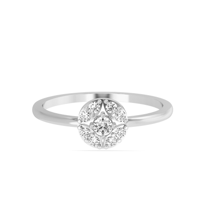 Diamond Ring for her in White Gold DRG22605