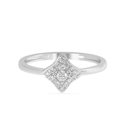 Diamond Ring for her in White Gold DRG22606