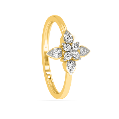 Diamond Ring for her in Yellow Gold DRG22616