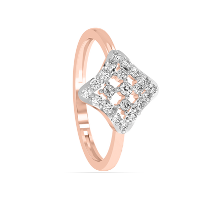 Diamond Ring for her in Rose Gold DRG22620