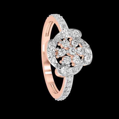 Diamond Ring for her in Rose Gold DRG22621