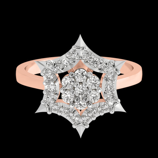 Diamond Ring for her in Rose Gold DRG22628