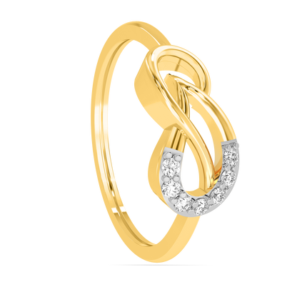 Diamond Ring for her in Yellow Gold DRG22632