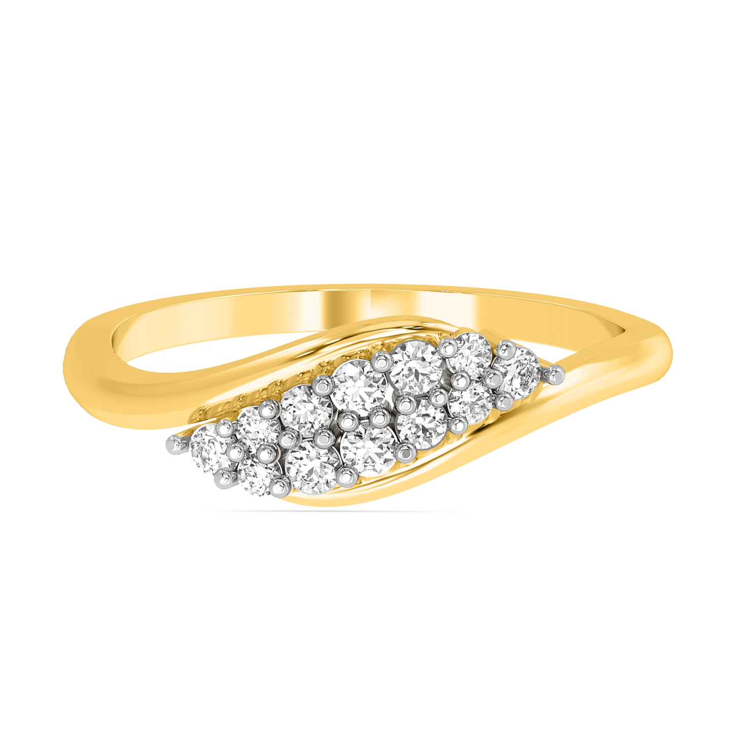 Diamond Ring for her in Yellow Gold DRG22641