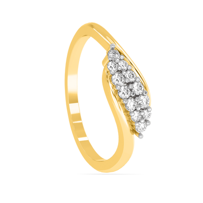 Diamond Ring for her in Yellow Gold DRG22641