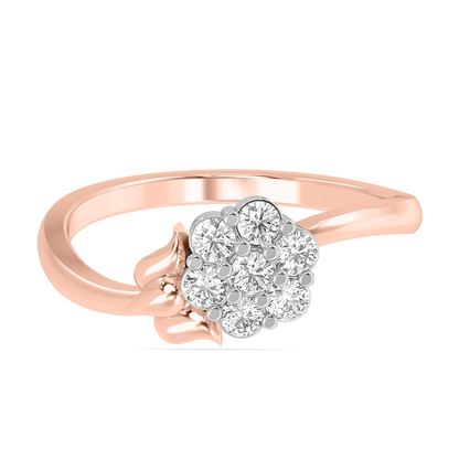 Diamond Ring for her in Rose Gold DRG22643