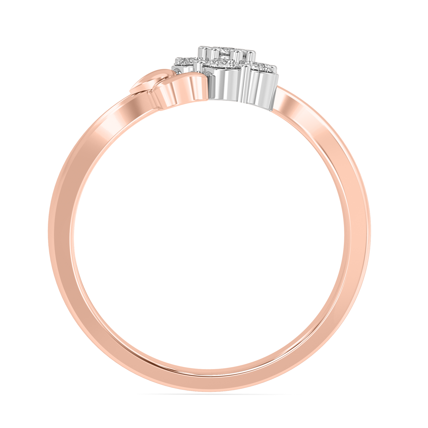 Diamond Ring for her in Rose Gold DRG22643