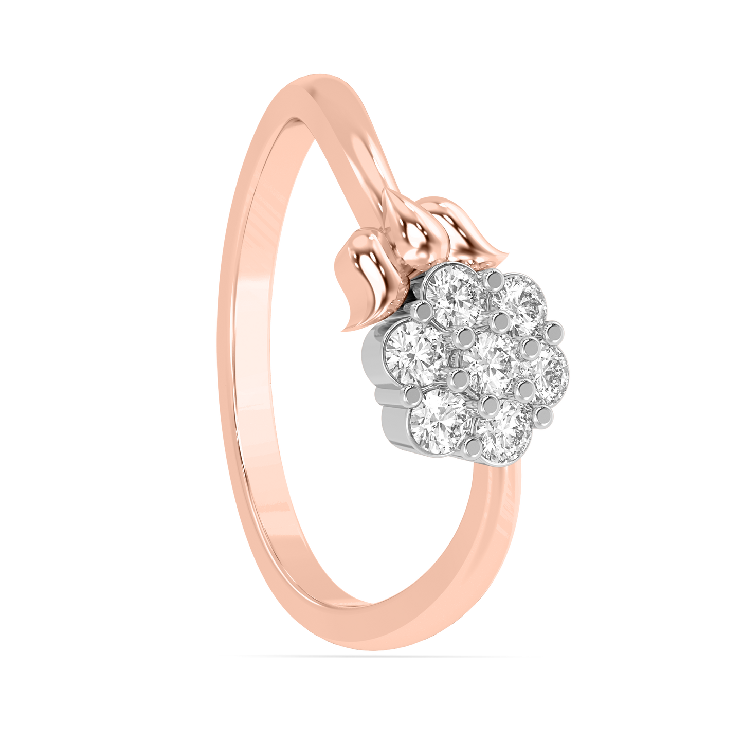 Diamond Ring for her in Rose Gold DRG22643