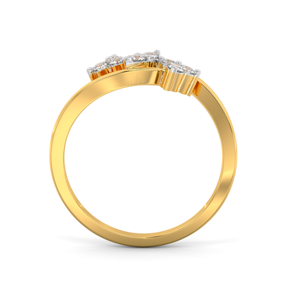 Diamond Ring for her in Yellow Gold DRG22646