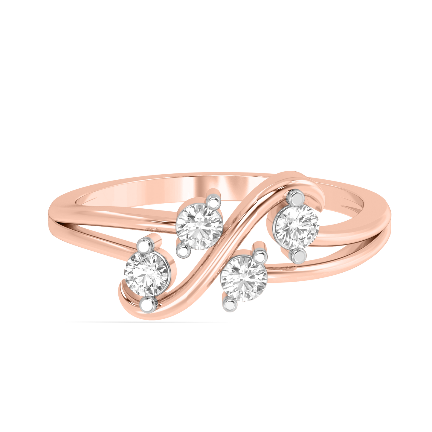 Diamond Ring for her in Rose Gold DRG22647