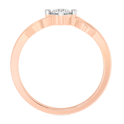 Diamond Ring for her in Rose Gold DRG22653