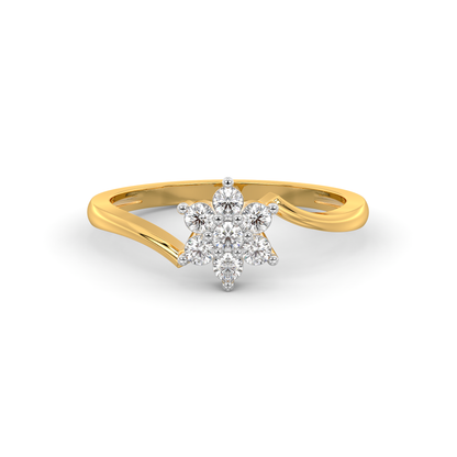 Diamond Ring for her in Yellow Gold DRG22661