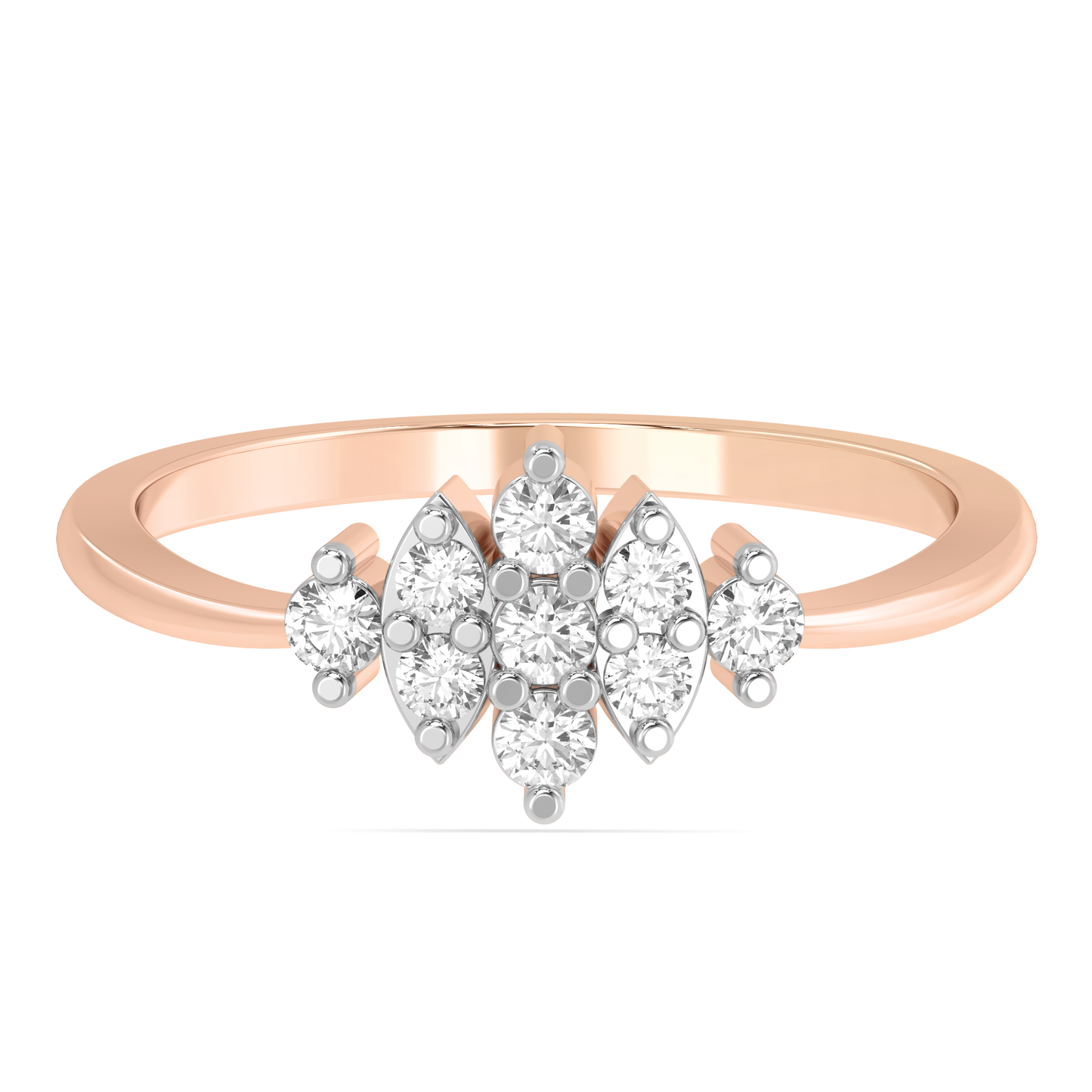 Diamond Ring for her in Rose Gold DRG22662