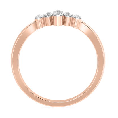 Diamond Ring for her in Rose Gold DRG22662