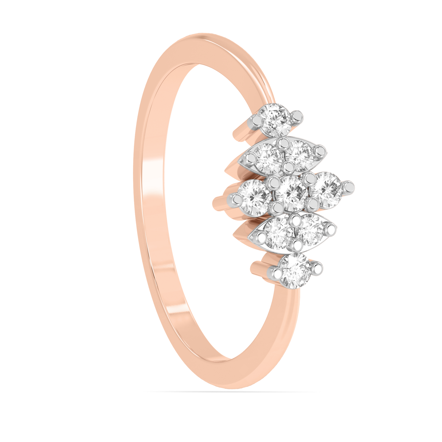 Diamond Ring for her in Rose Gold DRG22662