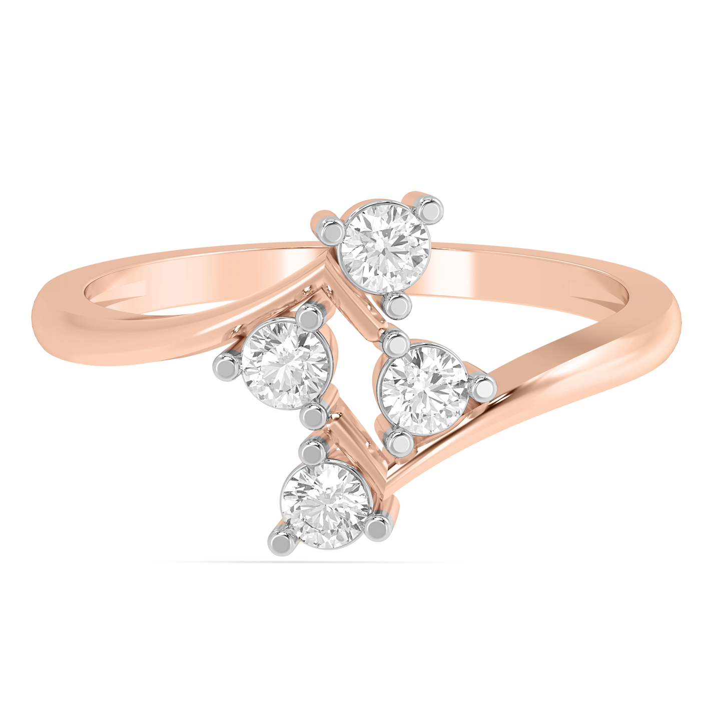 Diamond Ring for her in Rose Gold DRG22667