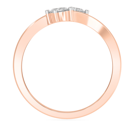 Diamond Ring for her in Rose Gold DRG22667