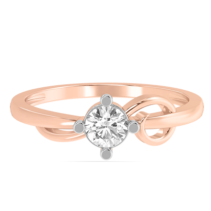 Diamond Ring for her in Rose Gold DRG22668