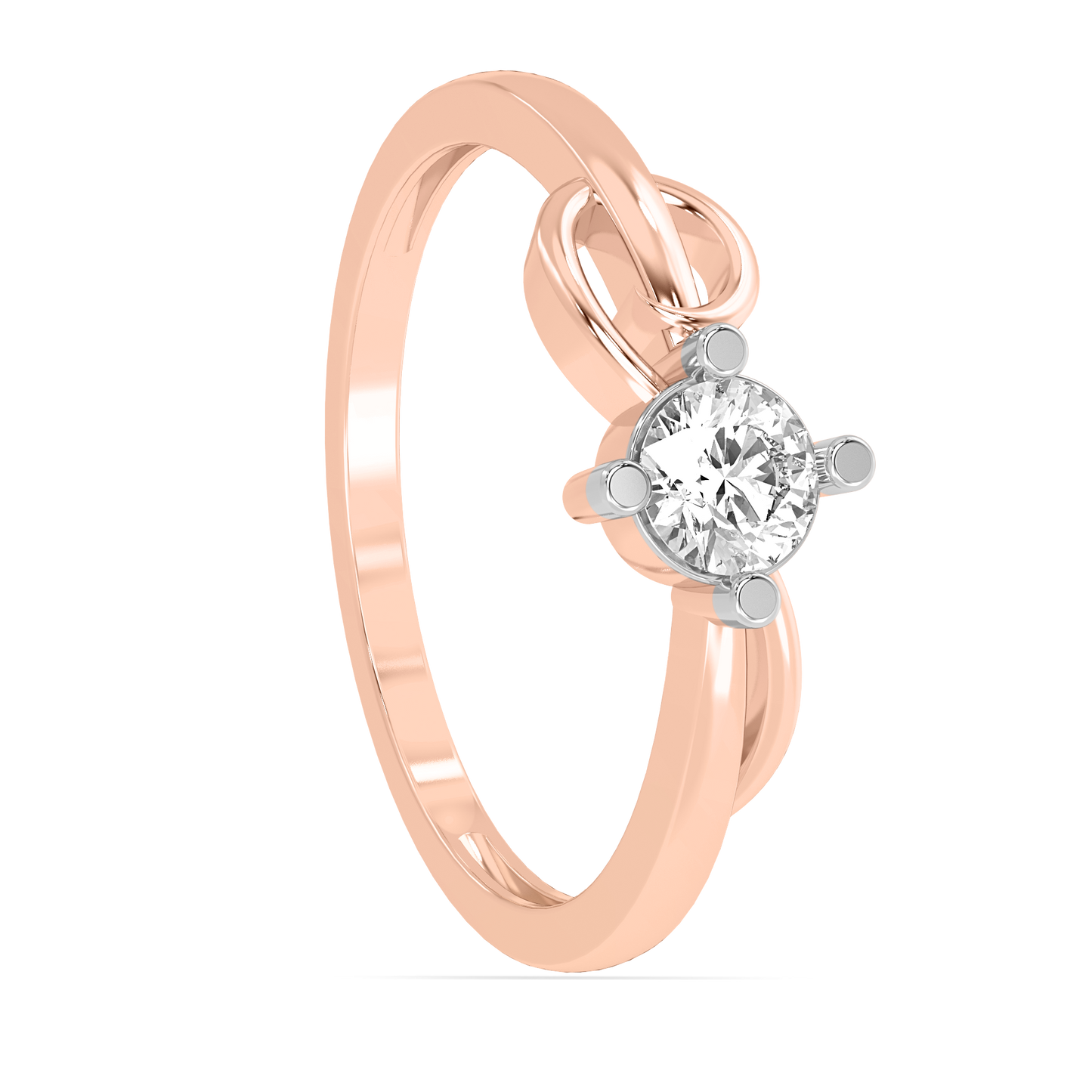 Diamond Ring for her in Rose Gold DRG22668