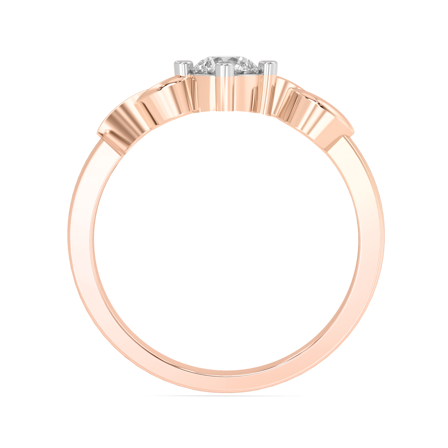 Diamond Ring for her in Rose Gold DRG22670