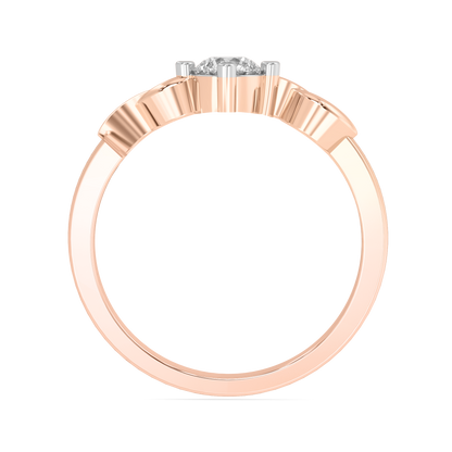 Diamond Ring for her in Rose Gold DRG22670