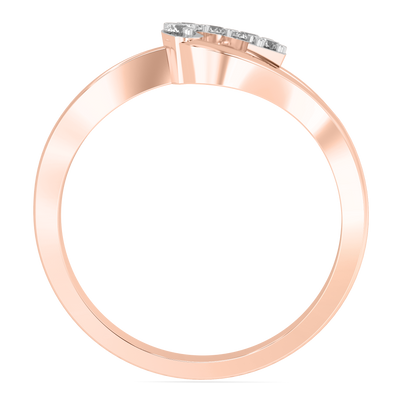 Diamond Ring for her in Rose Gold DRG22671