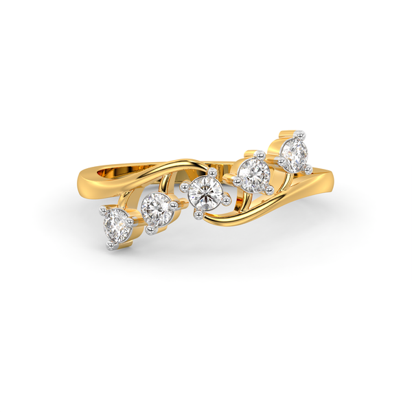 Platinum Diamond Ring for Women JL PT LR 77 – Jewelove.US