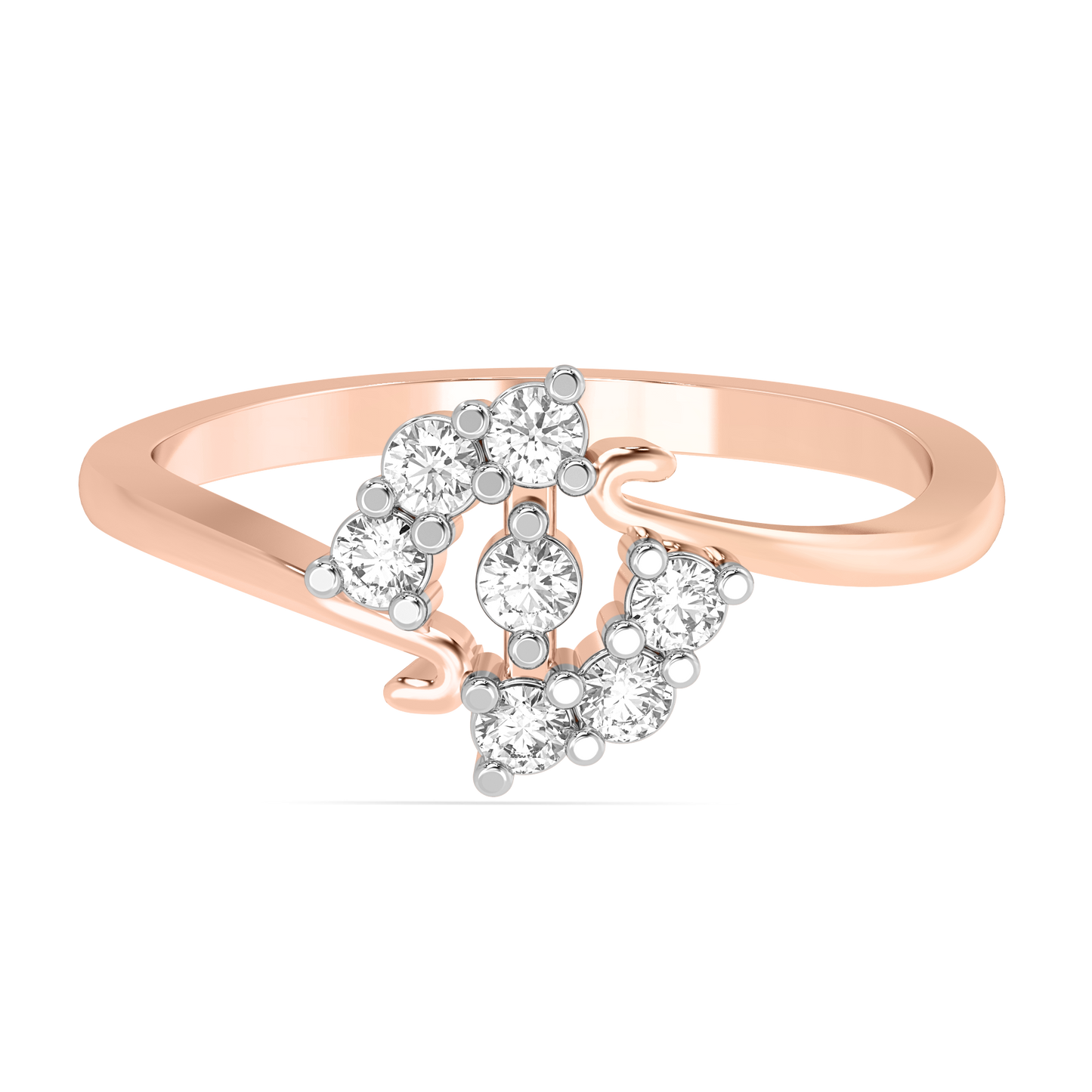 Diamond Ring for her in Rose Gold DRG22679