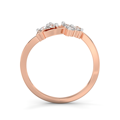 Diamond Ring for her in Rose Gold DRG22681