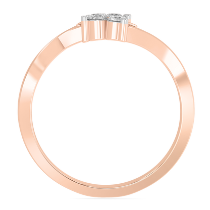 Diamond Ring for her in Rose Gold DRG22691