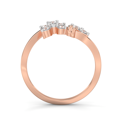 Diamond Ring for her in Rose Gold DRG22696