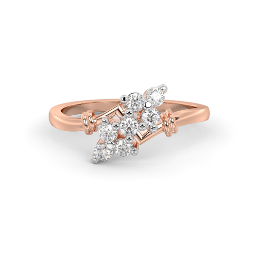 Diamond Ring for her in Rose Gold DRG22697