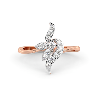 Diamond Ring for her in Rose Gold DRG22721